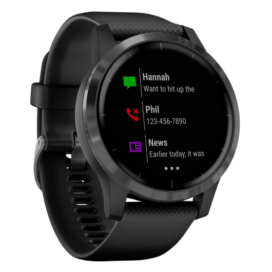 Умные часы Garmin Vivoactive 4 Серый/черный