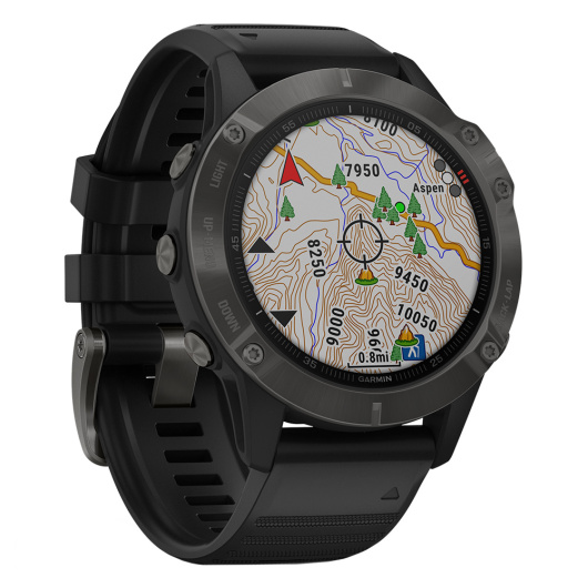 Умные часы Garmin Fenix 6X Pro Черные