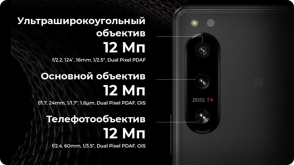 Sony Xperia 5 IV 8/256Gb (XQ-CQ72) Белый Global Version