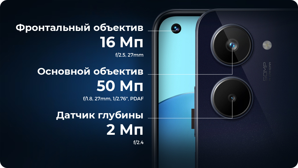 Realme 10 8/256Gb Черный Global Version